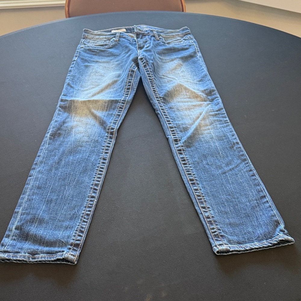 Kut from the Kloth Blue Straight-Leg Jeans